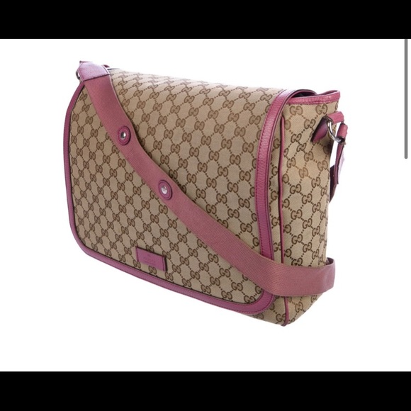 gucci baby girl diaper bag